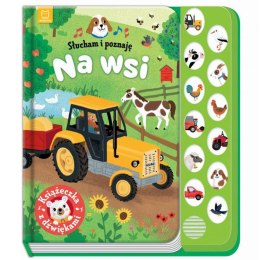 Słucham i poznaję. Na wsi książeczka dźwiękowa KS0816