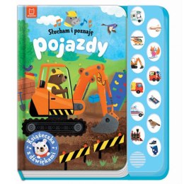 Słucham i poznaję. Pojazdy książeczka dźwiękowa KS0817