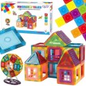WOOPIE Klocki Magnetyczne 3D Edukacyjne Neodymowe Panele Dla Dzieci