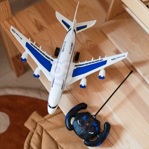 WOOPIE Niebieski Zdalnie Sterowany Samolot Pasażerski Airline