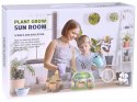 Zestaw Małego Ogrodnika BIO Szklarnia Nasiona Doniczki Uprawa Roślin ZA5776