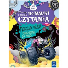 Aksjomat Wyrazy i zdania do nauki czytania. Monster trucki KS1175