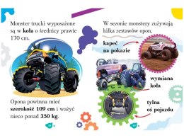 Aksjomat Wyrazy i zdania do nauki czytania. Monster trucki KS1175