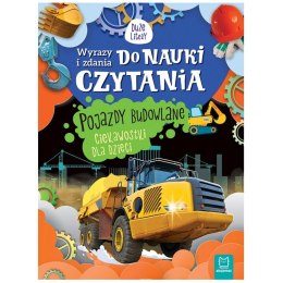 Aksjomat Wyrazy i zdania do nauki czytania. Pojazdy budowlane KS1176