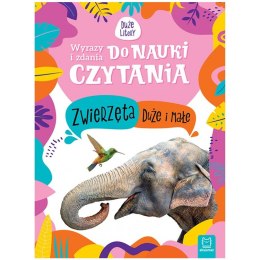 Aksjomat Wyrazy i zdania do nauki czytania. Zwierzęta duże i małe KS1174