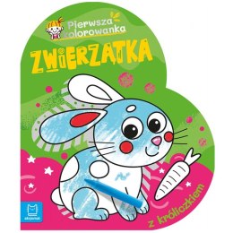 Aksjomat Zwierzątka. Kolorowanka z króliczkiem KS1183