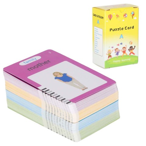 Czytnik do fiszek nauka angielskiego znikopis niebieski