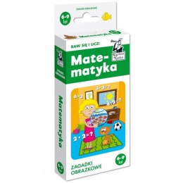 Kapitan Nauka Zagadki obrazkowe - Matematyka zadania 6-9 lat KS0886