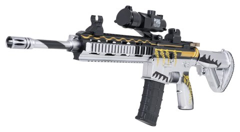 Karabin M416 Szary na Kulki Wodne + Akcesoria
