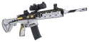 Karabin M416 Szary na Kulki Wodne + Akcesoria
