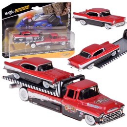 Maisto Licencjonowane Auta Metalowe Chevrolet Flatbed 1957 i Bel Air ZA5864