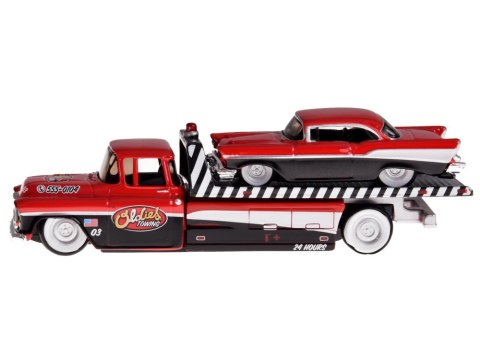 Maisto Licencjonowane Auta Metalowe Chevrolet Flatbed 1957 i Bel Air ZA5864