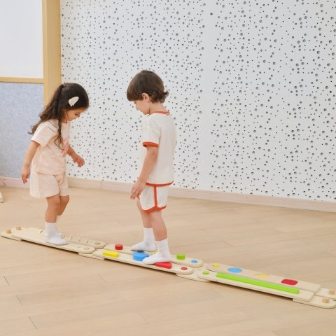 VIGA Drewniana Równoważnia Modułowa Tor Ścieżka Sensoryczna