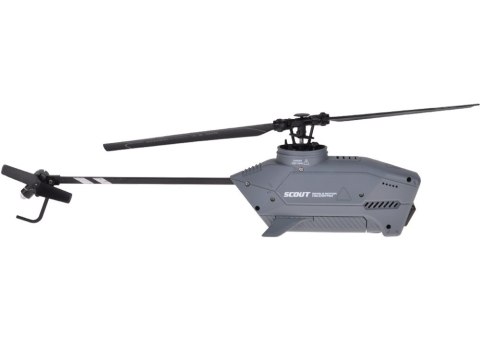 Zdalnie sterowany Futurystyczny HELIKOPTER Scout - nowoczesny design RC0724
