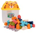 Zestaw Miękkich Klocków 44el. + Opakowanie Tygrysek