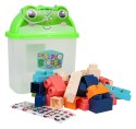 Zestaw Miękkich Klocków 44el. + Opakowanie Żaba