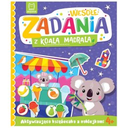 Aksjomat Wesołe zadania z koalą mądralą. Z naklejkami 4+ KS1161