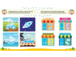 Aksjomat Wesołe zadania z kociakiem bystrzakiem. Z naklejkami 4+ KS1162