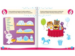 Aksjomat Wesołe zadania z królikiem magikiem. Z naklejkami 4+ KS1163