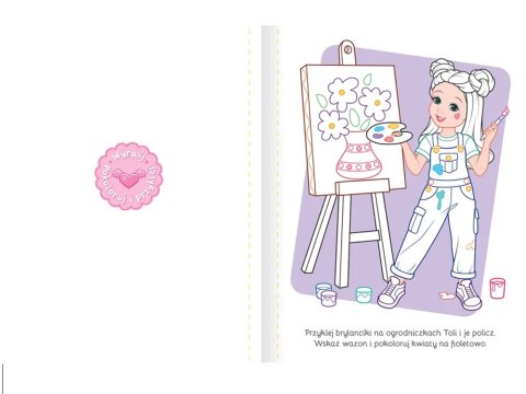 Aksjomat Wspaniałe modelki. 1000 brylancików KS1167