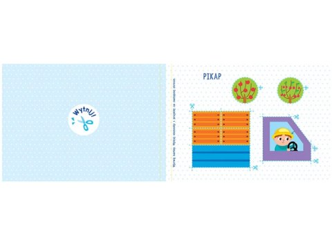 Aksjomat Wycinanki z nożyczkami. Biedronka ciach! KS1168