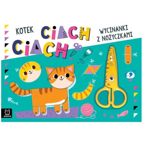 Aksjomat Wycinanki z nożyczkami. Kotek ciach! KS1169