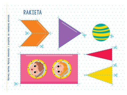 Aksjomat Wycinanki z nożyczkami. Kotek ciach! KS1169