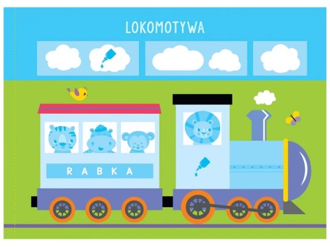 Aksjomat Wycinanki z nożyczkami. Krokodylek ciach KS1170