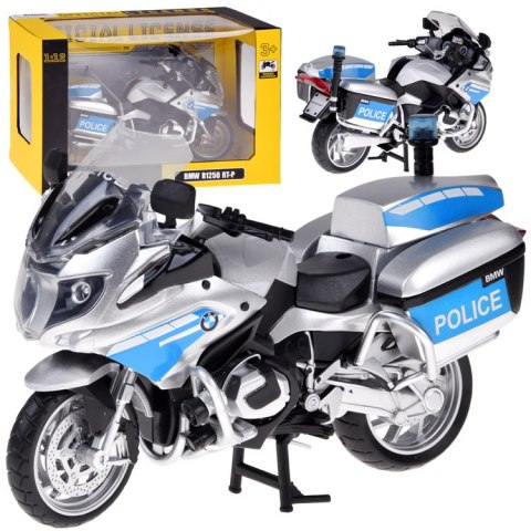 Model motocykla policyjnego BMW R1250 RT-P 1:12 Motocykl Policja ZA5951