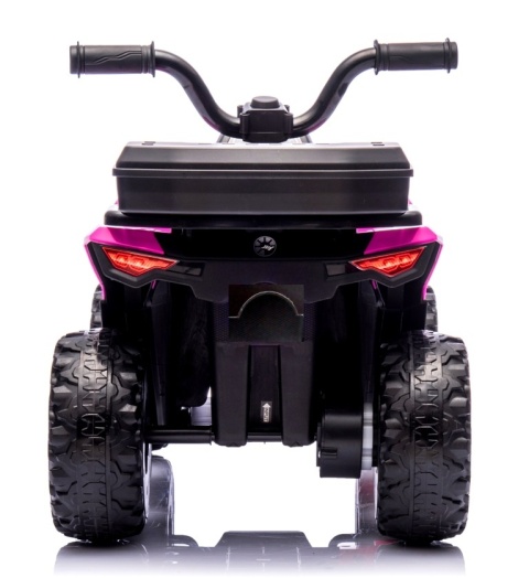 Quad J9 RÓŻOWY na akumulator dla dzieci, muzyka, światło