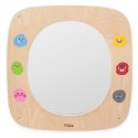 VIGA Drewniana Tablica z Lustrem i Emotkami