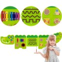 VIGA ablica Sensoryczna Manipulacyjna Krokodyl Certyfikat FSC Montessori