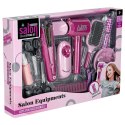 Zestaw fryzjerski dla dzieci suszarka prostownica 16 elementów