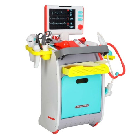 Zestaw lekarza stacja medyczna mały doktor 34 elementY