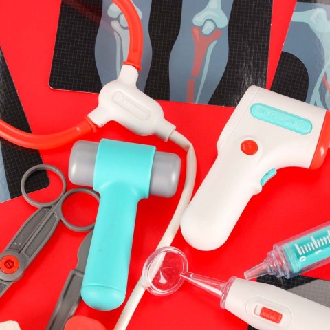 Zestaw lekarza stacja medyczna mały doktor 34 elementY