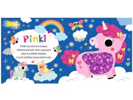 Aksjomat Słodkie jednorożce. Książeczka z cekinami do dotykania KS1135