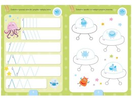 Aksjomat Szlaczki 1-klasisty. pierwszy krok do pięknego pisaniaKS1139