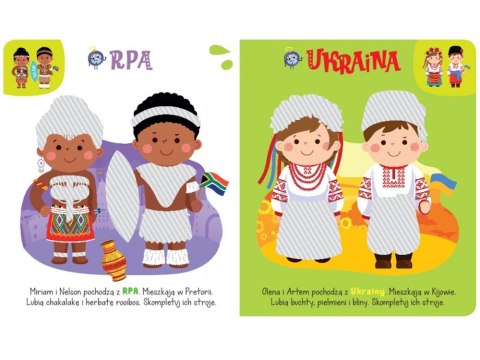 Aksjomat Ubieranki naklejanki- odkrywaj świat przez modę i kulturę! KS1142