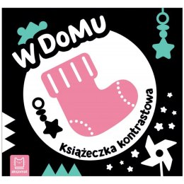 Aksjomat W domu - kontrastowa książeczka dla najmłodszych oczek KS1144