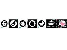 Aksjomat W domu - kontrastowa książeczka dla najmłodszych oczek KS1144