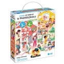 CzuCzu Puzzle Co robimy w przedszkolu 40 elementów 3+ ZA6100
