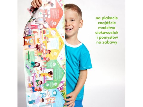 CzuCzu Puzzle Co robimy w przedszkolu 40 elementów 3+ ZA6100