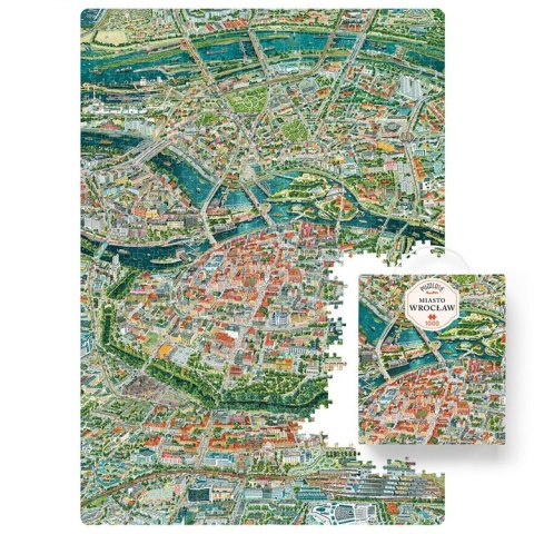 CzuCzu Puzzlove Miasto Wrocław 1000 elementów ZA6108