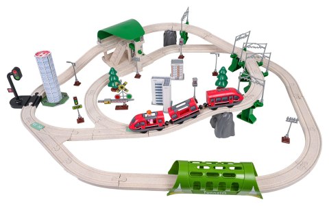 Kolejka Miasto z Funkcją Świateł i Dźwięku 89el.