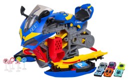 MEGA Parking z Funkcją Dymu Motocykl