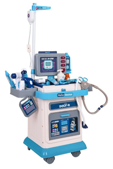 MEGA Zestaw Lekarza Niebieski + Akcesoria