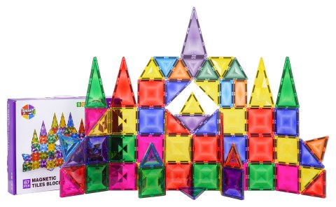 Zestaw Klocków Magnetycznych 3D 67el.