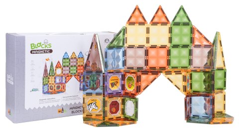 Zestaw Klocków Magnetycznych 3D 85el.