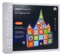 Zestaw Klocków Magnetycznych 3D z Podświetleniem 75el.