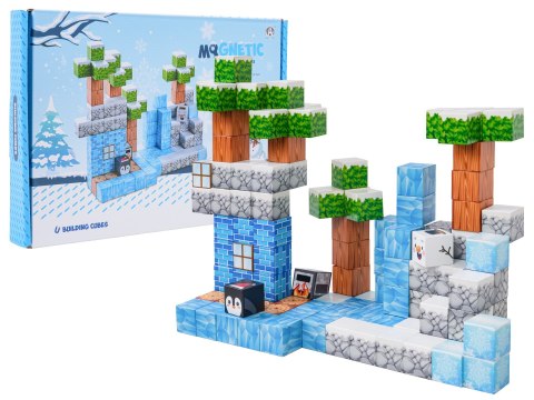 Zestaw Kostek, Klocków Magnetycznych 113el.